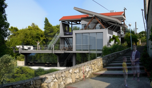 Проект дома в Хорватии